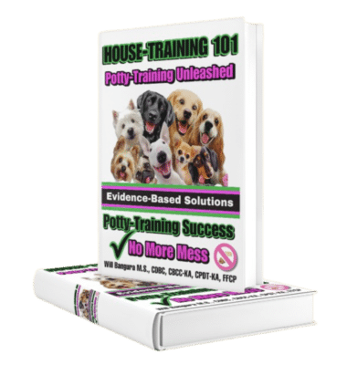 Potty Training Book By Author and Dog Behaviorist Will Bangura, M.S., CDBC, CBCC-KA, CPDT-KA, FFCP